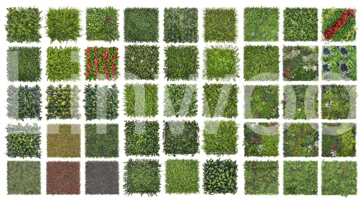 Artificial plant wall-yt 1 Artificial plant wall-yt 1